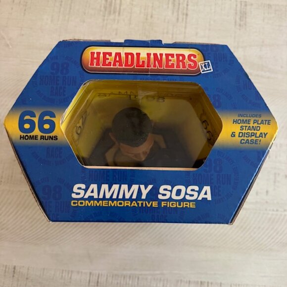 Vintage, Collectible Headliners Sammy Sosa (NIB) w (COA) - Picture 8 of 9